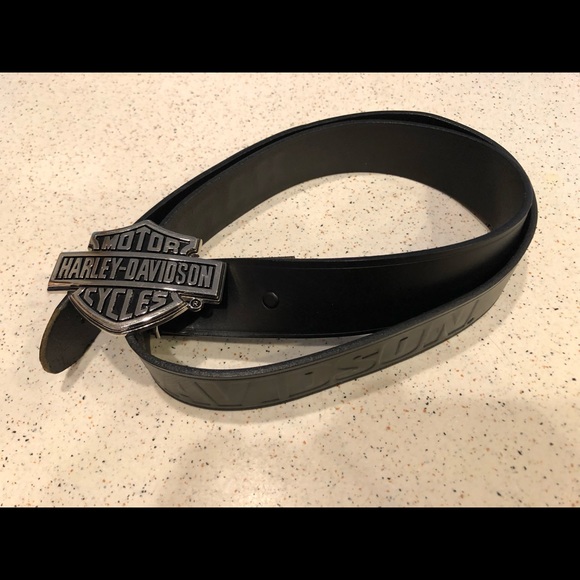 harley leather belt